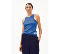 ARMEDANGELS KANITAA - Damen Ripp-Top aus Bio-Baumwoll Mix dark morning M