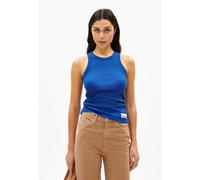 ARMEDANGELS KANITAA Damen Ripp-Top aus Bio-Baumwoll Mix lapis blue S