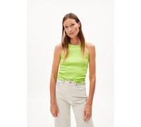 ARMEDANGELS KANITAA - Damen Ripp-Top aus Bio-Baumwoll Mix super lime XL