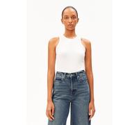 ARMEDANGELS Top KANITAA Ripp-Top aus Bio-Baumwoll-Mix Damen Weiß XXL