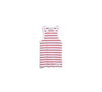 Armedangels - KANITAA STRIPE TOP white-coral blush - Gr. - S