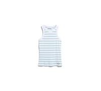 ARMEDANGELS KANITAA STRIPES Damen Ripp-Top aus Bio-Baumwoll Mix white-foam XXL