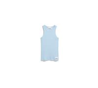 ARMEDANGELS Damen RIPP-Top aus Bio-Baumwoll Mix KANITAA Fitted Blue Glow Xs