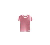 Armedangels - KARDAA STRIPE T-SHIRT pink mist-mars red - Gr. - L
