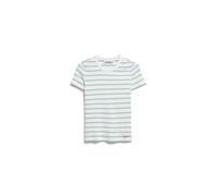 Armedangels - KARDAA STRIPE T-SHIRT white-foam - Gr. - L
