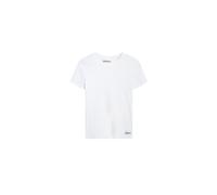 ARMEDANGELS T-Shirt Kardaa Ripp Slim Fit Bio-Baumwoll-Mix Damen Weiß XS