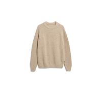 Armedangels Kiaano Tweed Herren Pullover beige Größe S Lifestyle Hautfreundlich