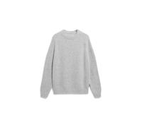 ARMEDANGELS - Kiaano Tweed - Pullover, Gr. M, grau (Oatmilk/BlackTweed)