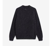 ARMEDANGELS - Kiaano Tweed - Pullover, Gr. L, schwarz (Black/OatmilkTweed)