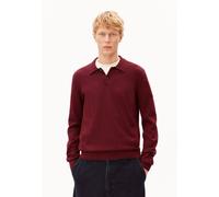 ARMEDANGELS KNIT POLO Herren Polo aus Bio-Baumwolle velvet red S