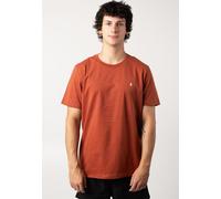 Armedangels - Laaron Dark Amber - T-Shirt - Rot - L - 100% Bio-Baumwolle,Jersey Rot L