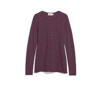 ARMEDANGELS Langarmshirt EINAARA dunkelrot | L