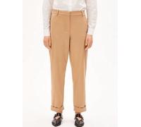 ARMEDANGELS Lange Damenhose - Kaadwi - aus Bio-Baumwolle/Elasthan Cinnamon Dust (Natur) XS