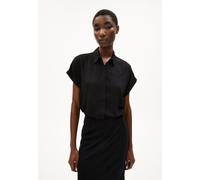 ARMEDANGELS Damen Bluse aus LENZING™ ECOVERO™ Viskose LARISAANA Relaxed Fit Black L