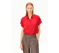 ARMEDANGELS Bluse LARISAANA Damen aus LENZING™ ECOVERO™ Viskose Relaxed Fit Rot Größe M