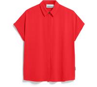ARMEDANGELS - Women's Larisaana - Bluse, Gr. S, rot (MarsRed)