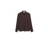 LARISAANA LANGARMBLUSE | 100% LENZING™ ECOVERO™ Viskose - braun (XL)
