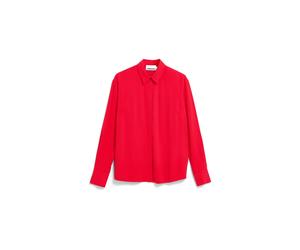 Armedangels - LARISAANA LONGSLEEVE BLOUSE mars red - Gr. - XL
