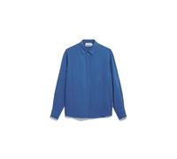 ARMEDANGELS LARISAANA LONGSLEEVE BLOUSE - Frauen Relaxed Fit Bluse - blau M dark morning