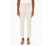 LEJAANI HIGH WAIST SLIM JEANS | Bio-Baumwoll-Mix X-Stretch - beige (30-34)