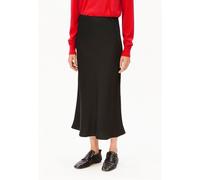 ARMEDANGELS LENOVAA SATIN Damen Webrock aus Naia Renew Mix black XL