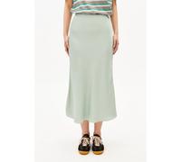 ARMEDANGELS - Women's Lenovaa Satin Slip-Skirt - Rock, Gr. L, grau (Foam)