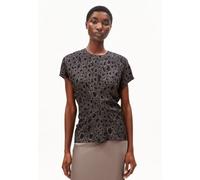 Armedangels Damen-Bluse LEO Fledermausärmel LENZING™ ECOVERO Viskose-Mix dark steel-black S