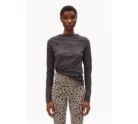 ARMEDANGELS - Women's Leo - Longsleeve, Gr. S, grau (DarkSteel)