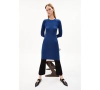 ARMEDANGELS LIAA RN Damen Strickkleid Slim Fit aus Bio-Baumwolle faded indigo M