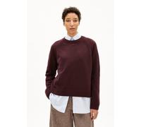 ARMEDANGELS LILIRIAA REGLANA - Damen Pullover aus Bio-Woll Mix dark cranberry S
