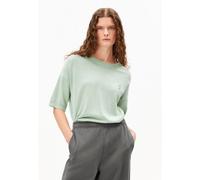 ARMEDANGELS - Women's S Sl Linen Blend Knit Sweater - T-Shirt, Gr. XXL, grau/grün (Foam)