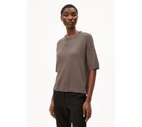 ARMEDANGELS LIZAA LINO - Damen Strickshirt aus Leinen-Mix walnut cream S