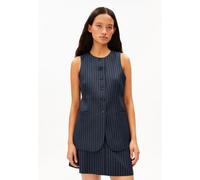 ARMEDANGELS LONG PINSTRIPE Damen Weste aus TENCEL Lyocell Mix night sky-white XL