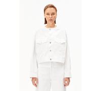 LOCKERE JEANSJACKE | 100% recycelte Baumwolle - weiss (XL)