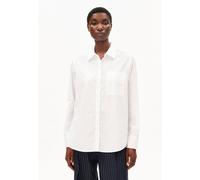 ARMEDANGELS LOOSE POPLIN Damen Bluse aus Bio-Baumwolle white XL