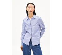 ARMEDANGELS LOUILAA STRIPED - Damen Bluse aus Bio-Baumwolle white-lapis blue M