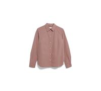 ARMEDANGELS Damen Bluse aus Bio-Baumwolle LOUILAA Striped Relaxed Fit Light Berry-Ice Grape
