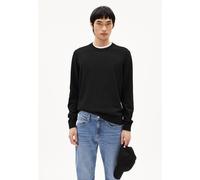 ARMEDANGELS LOUKAA KNIT SWEATER - Männer Regular Fit Strickpullover - schwarz M black