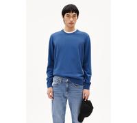 ARMEDANGELS LOUKAA KNIT SWEATER - Männer Regular Fit Strickpullover - blau XL dark morning