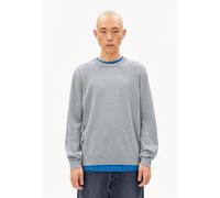 ARMEDANGELS LOUKAA Herren Pullover aus Bio-Baumwolle silver melange S
