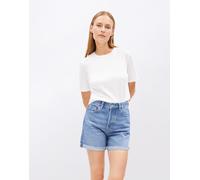 ARMEDANGELS Damen T-Shirt aus Bio-Baumwolle LUALAA T-Shirt Regular Fit White