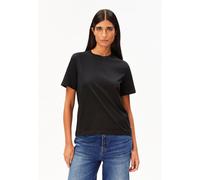 LUALAA T-SHIRT | 100% Bio-Baumwolle - schwarz (XXL)