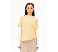 Armedangels Lualaa Damen T-Shirts beige Größe S Lifestyle Hautfreundlich