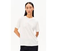 ARMEDANGELS LUALAA Damen T-Shirt aus Bio-Baumwolle white L
