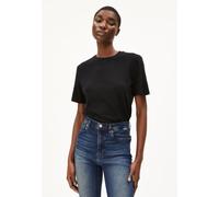 ARMEDANGELS LUALAA LINEN BLEND T-SHIRT - Damen T-Shirt aus Leinen-Mix black S