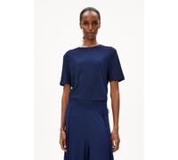 ARMEDANGELS LUALAA LIN - Damen T-Shirt aus Leinen-Mix blue noon XS