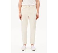 MAAKX RELAXED TAPERED JEANS | Bio-Baumwoll Mix Comfort Stretch - beige (31-34)