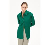 ARMEDANGELS MAALGAA - Damen Bluse aus Bio-Baumwolle emerald green M