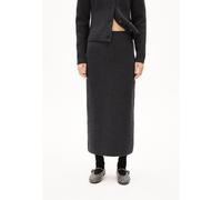 ARMEDANGELS MAALVO WOOL - Damen Strickrock Slim Fit aus Bio-Woll Mix steel melange S