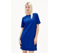 ARMEDANGELS Damen Jerseykleid MAARILIANA LENZING™ ECOVERO™ Viskose-Mix Loose Fit Blau XL